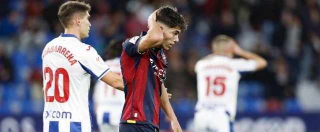 El Levante, undécimo, no estaba tan abajo en la tabla desde la primera jornada