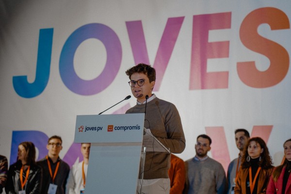 Joan Guanter, nuevo secretario general de Joves PV-Compromís con el 83% de los votos
