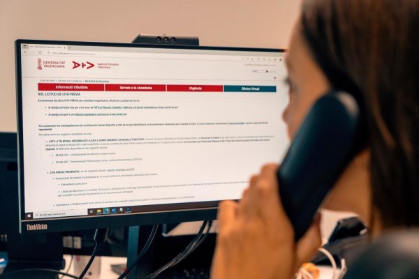 La Agencia Tributaria Valenciana atendió a más de 177.000 personas durante el año 2023