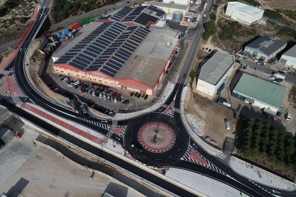 Finalizan las obras de mejora de la carretera CV-415 de acceso a Turís