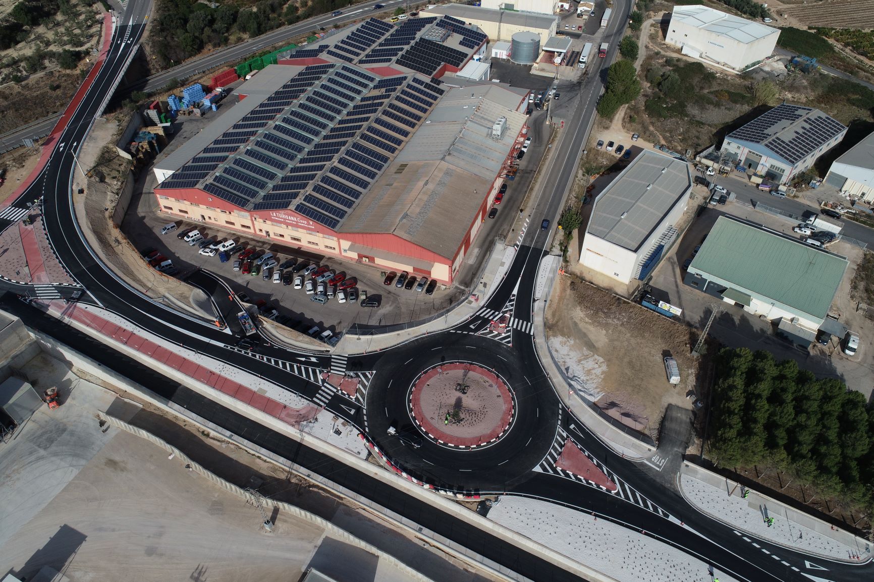 Finalizan las obras de mejora de la carretera CV-415 de acceso a Turís