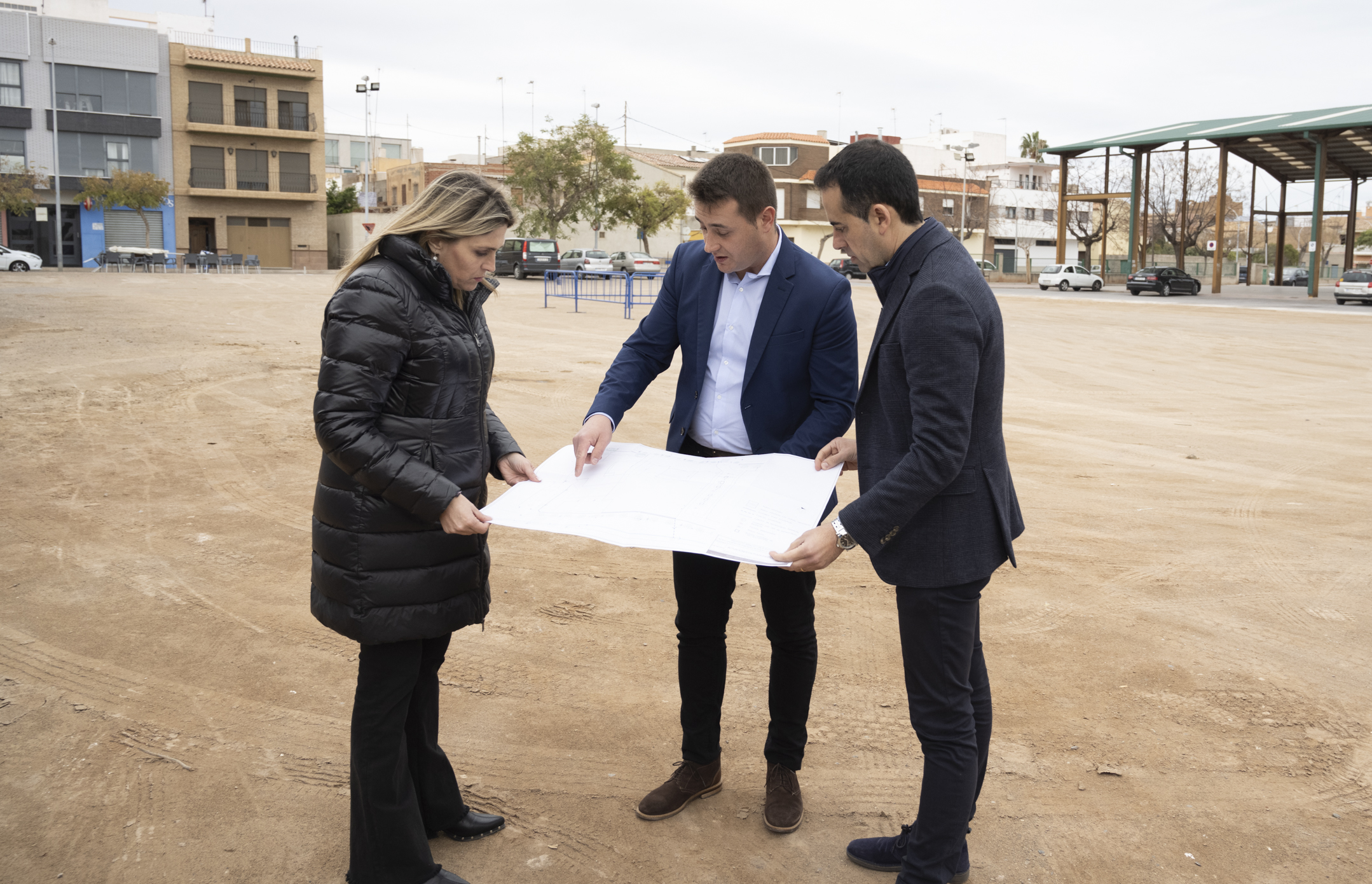 La Diputación invierte 160.000 euros en les Alqueries para la reforma de la plaza del mercado