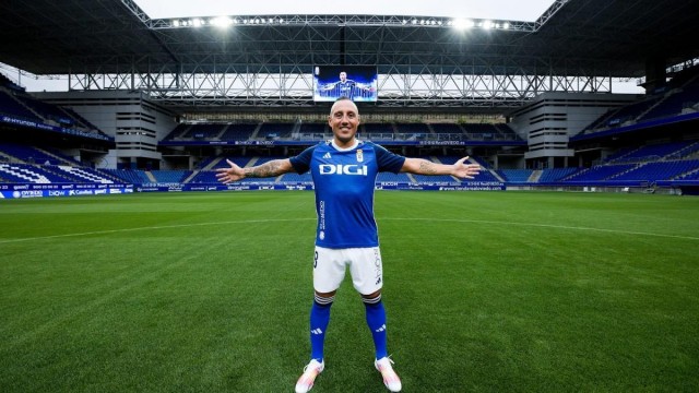 Cazorla, canterano del Oviedo, podría debutar en el derbi asturiano a los 39 años
