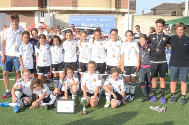 Hyundai Koryo Car, con el fútbol base femenino‏