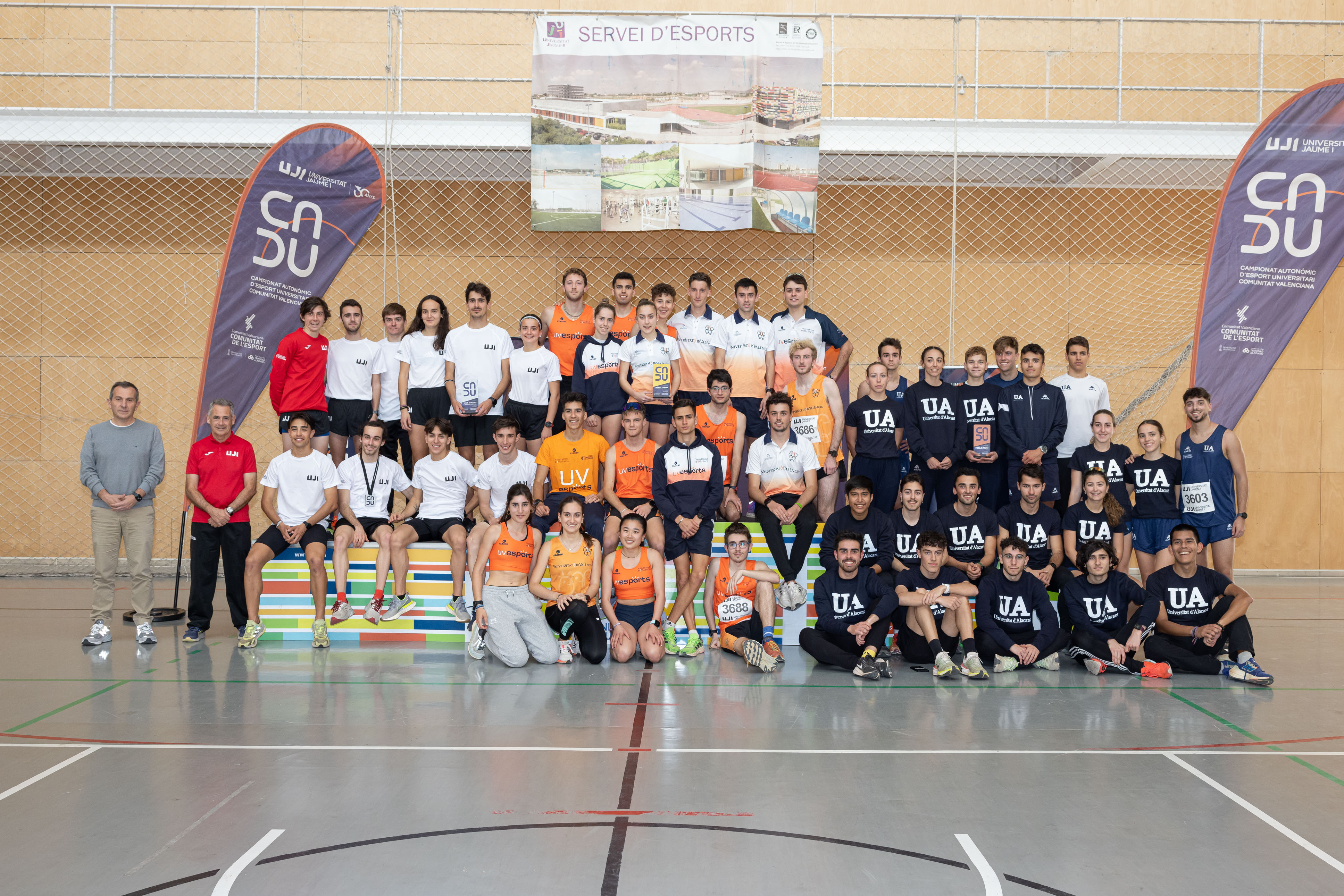 Un total de 128 atletes universitaris es donen cita a l'UJI per al campionat autonòmic de camp a través