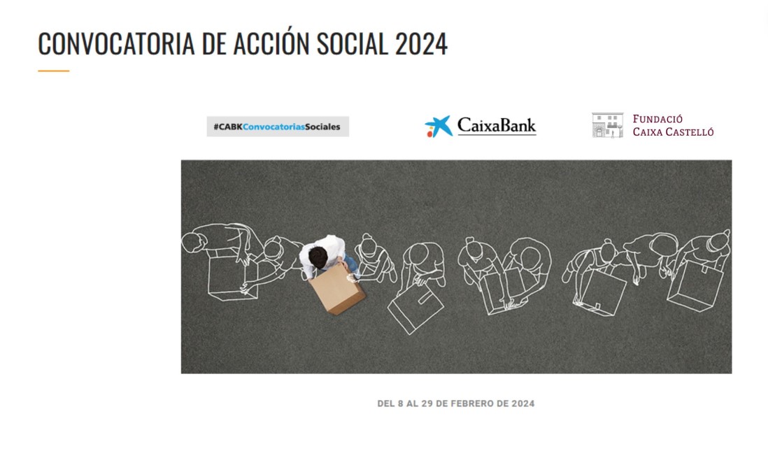 CaixaBank y la Fundació Caixa Castelló convocan 100.000 euros en ayudas para proyectos sociales
