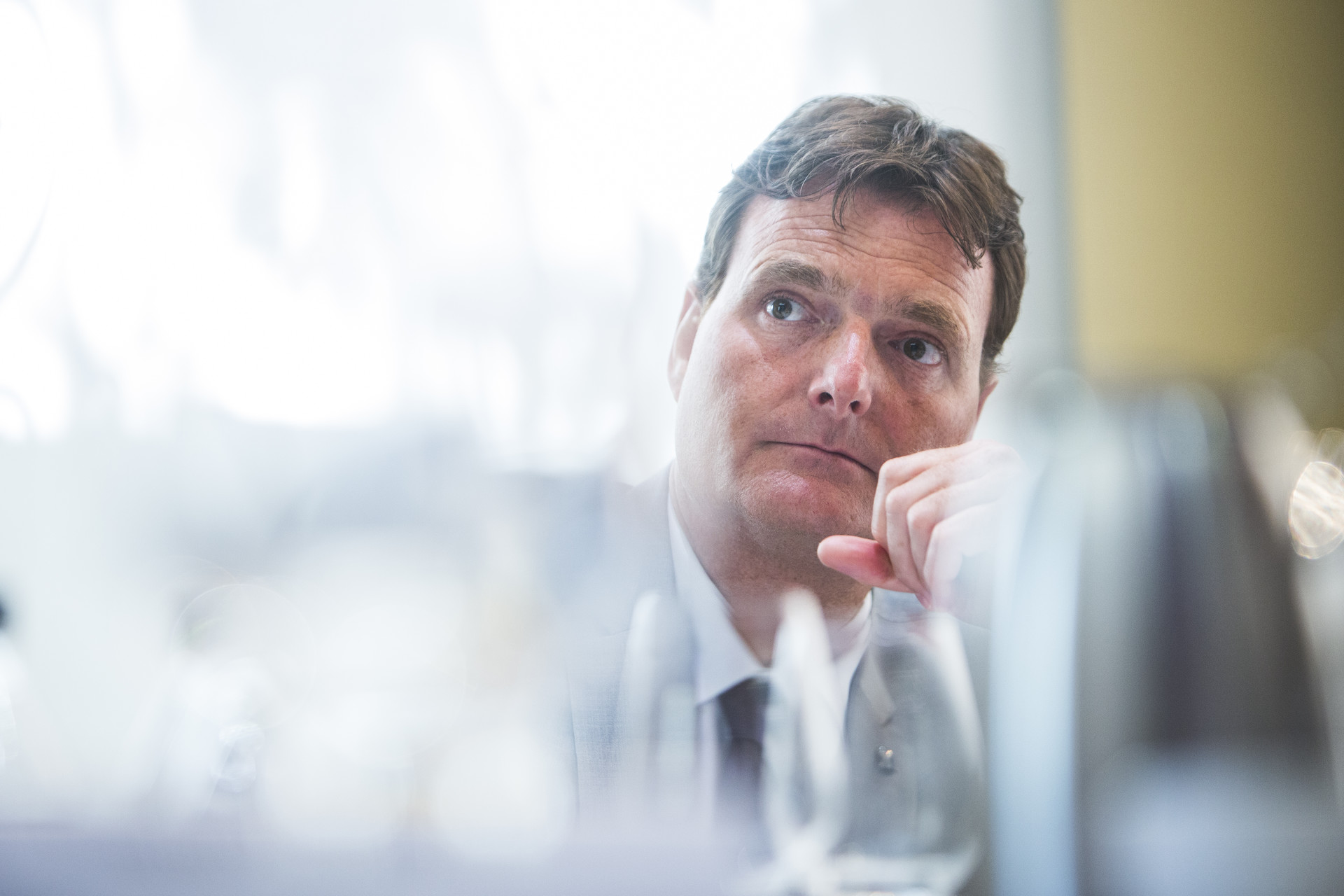 Alexander Schroll, director del aeropuerto de Castellón. Foto: EVA MÁÑEZ - 