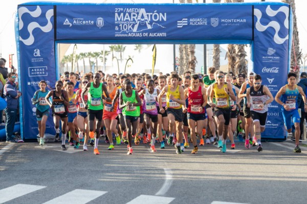 Alicante y Elche perfilan su maratón con paso por Torrellano, IFA, Euipo y llegada en el Puerto