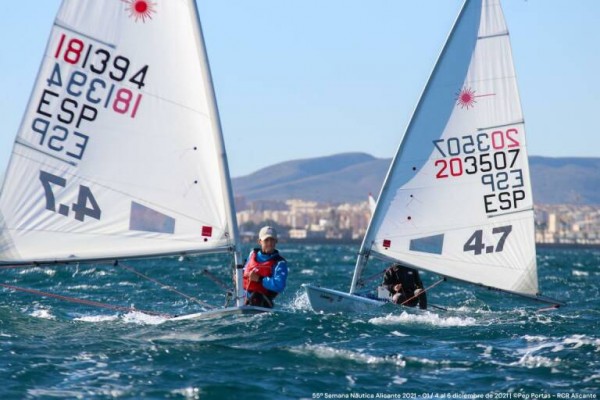 El Campeonato de España de ILCA 7 más numeroso de los últimos años abre la Olympic Week 