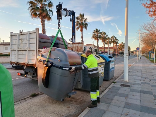 Benicarló recull més de 1.800 tones de residus orgànics durant el primer any de recollida selectiva