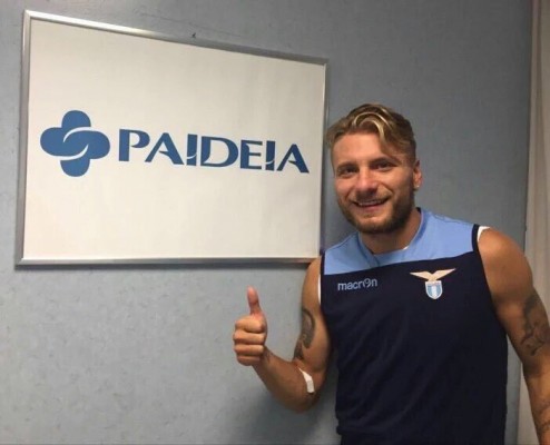 Immobile ya es nuevo jugador de la Lazio