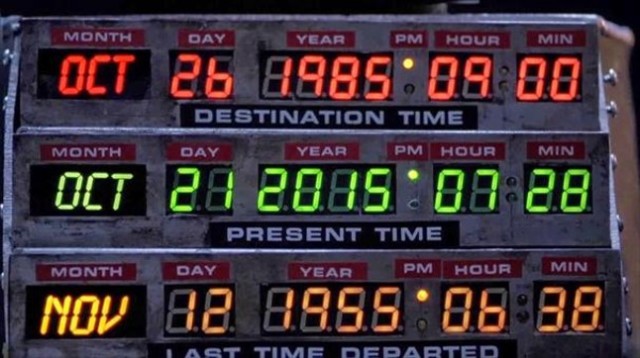 ¡Ya es 21 de octubre de 2015! 25 curiosidades para celebrar 'Regreso al futuro'
