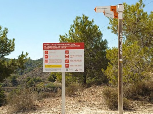 Aspe invierte 40.00 euros en mejorar senderos en 2023