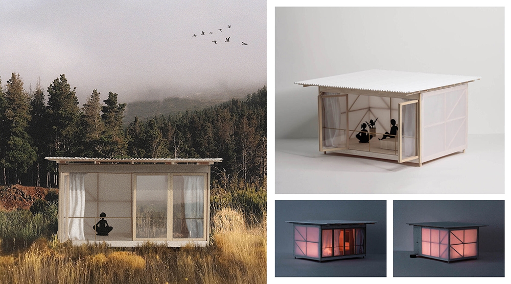 Projecte de cabanes de meditació a la Vall de Moses, entre Coimbra i Plasència. - 