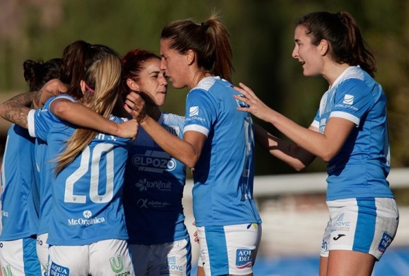 El Alhama remonta ante el colista Madrid CFF B (3-2) y sigue cuarto en la Primera RFEF femenina 