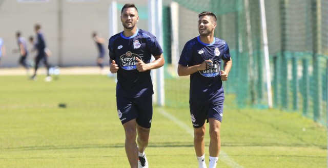 Florin Andone y Carles Gil se suman a la pretemporada del Deportivo