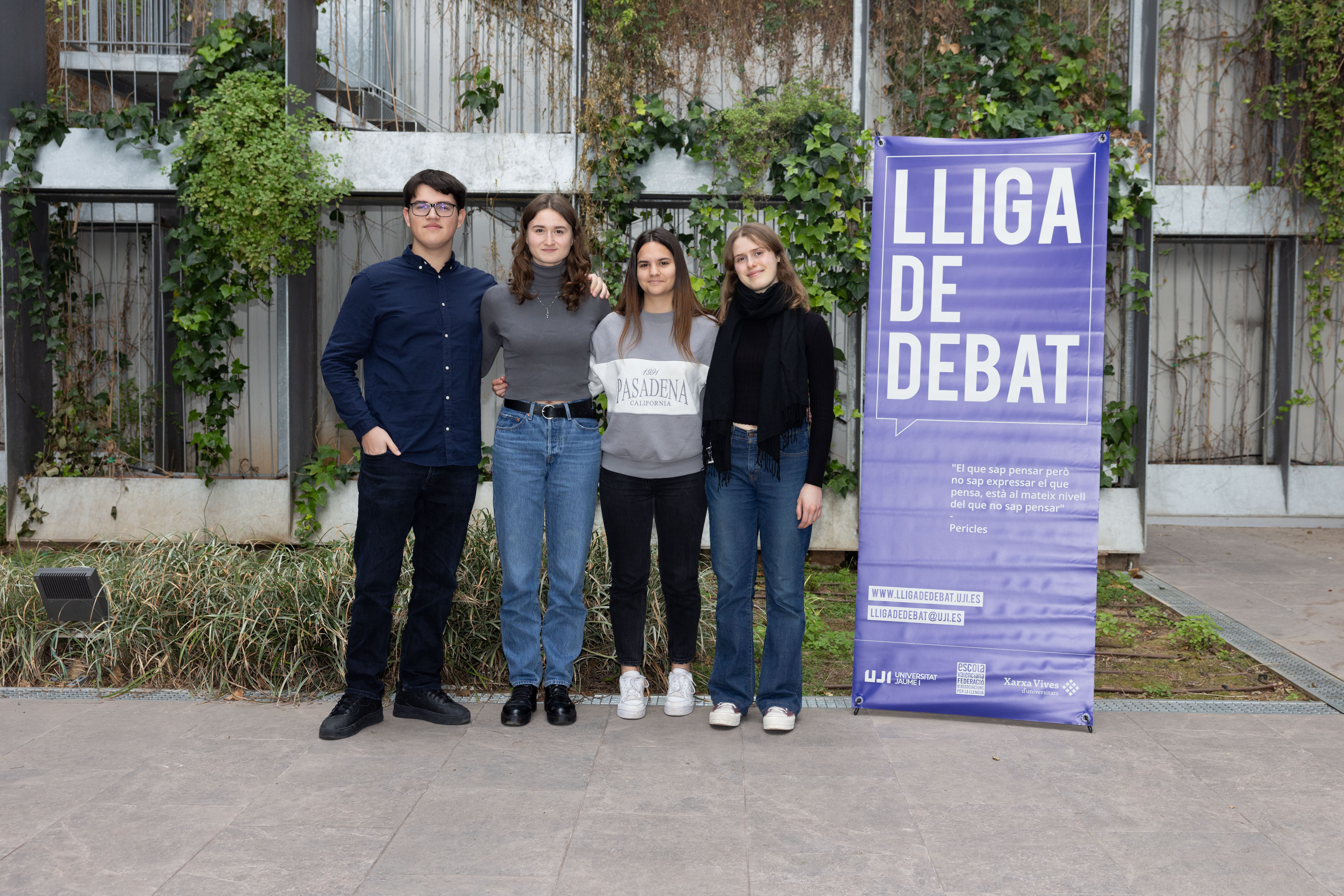 L'institut Benigasló de la Vall d'Uixó guanya la fase local de la Lliga de Debat celebrada a l'UJI