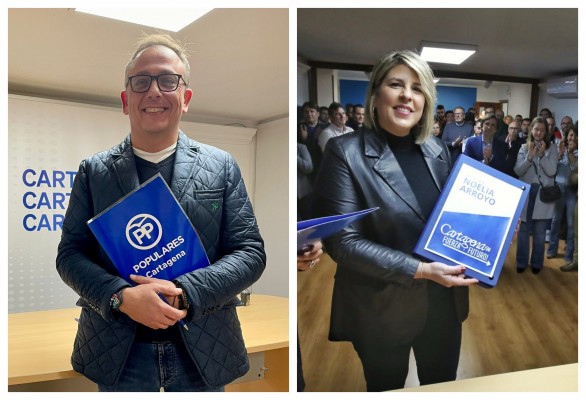 Los afiliados del PP de Cartagena eligen mañana quien presidirá el partido: Arroyo y Espejo llegan al final de una cita salpicada de 'ruido' y sobresaltos