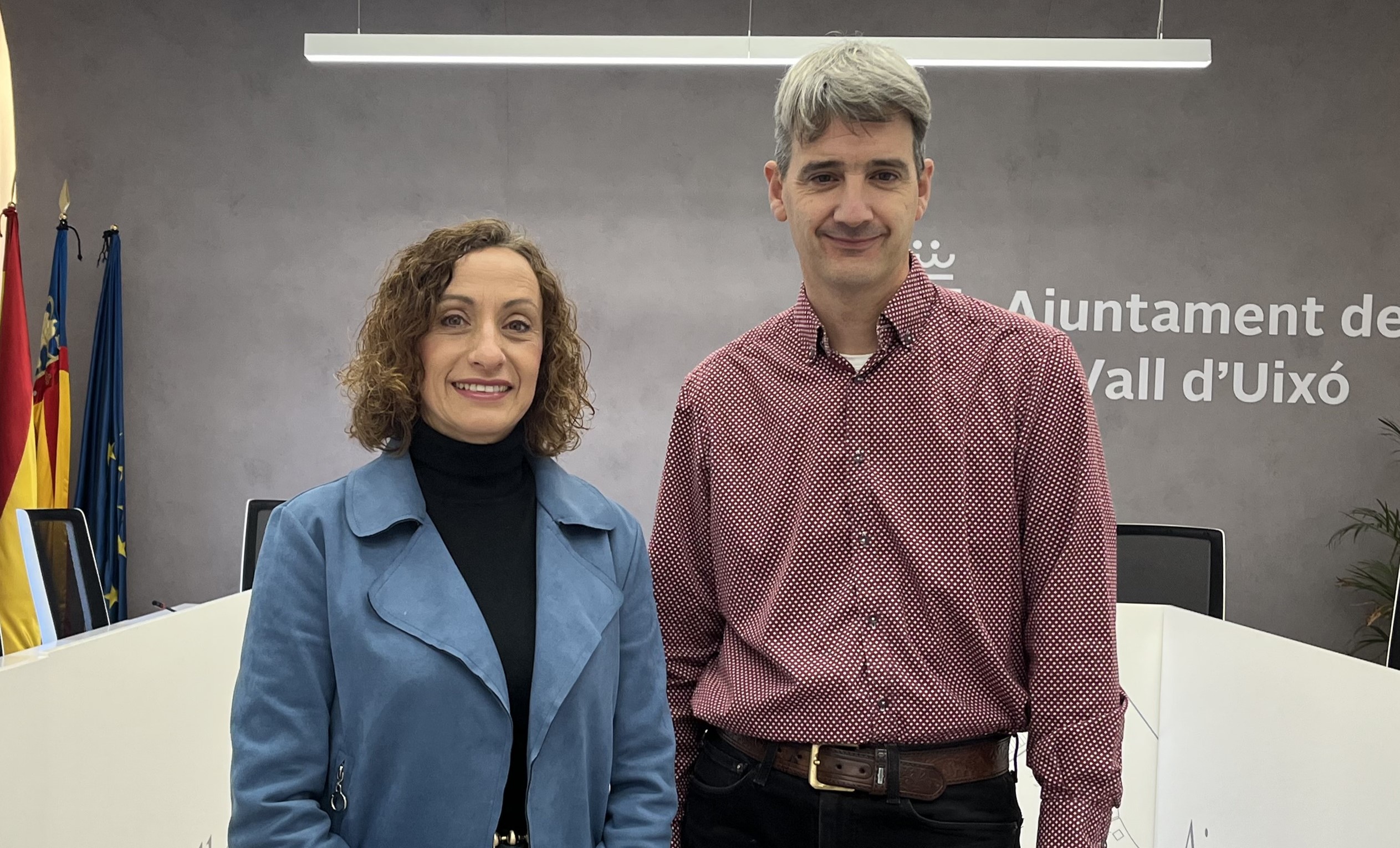 Mar Arzo y Jesús García. Ayuntamiento de la Vall d'Uixó - 