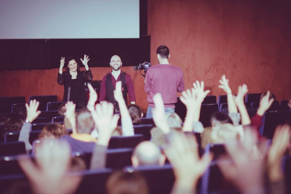 El director Miguel Ángel Font explica com afavorir l'accés de persones discapacitades al cinema a l'UJI