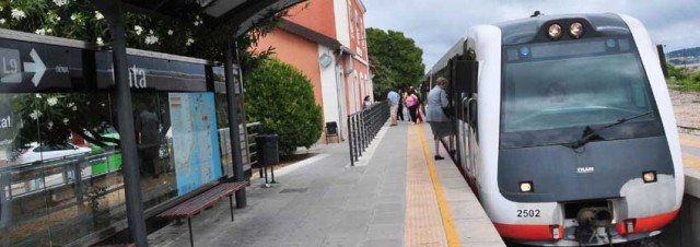 FGV suspende el servicio de tren Calp-Dénia por problemas de seguridad
