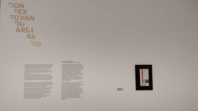 El MACA expone una obra del IVAM dentro del diálogo entre artistas de 'Contexto de vanguardias'

