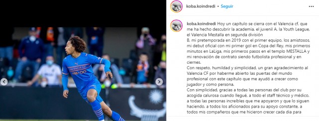 Koba Leïn se despide: 