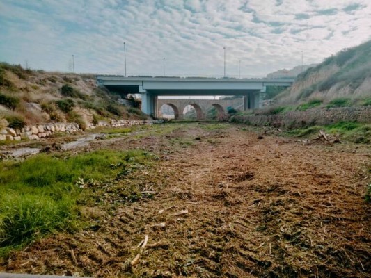 Un juez avala a Alicante en la limpieza del Barranco de las Ovejas con otras administraciones