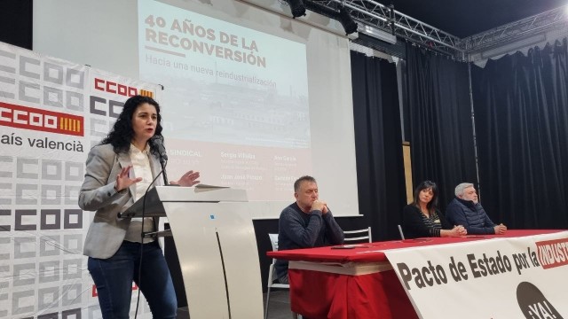 CCOO reclama un pacto por la industria y un plan de reindustrialización que impulse el 