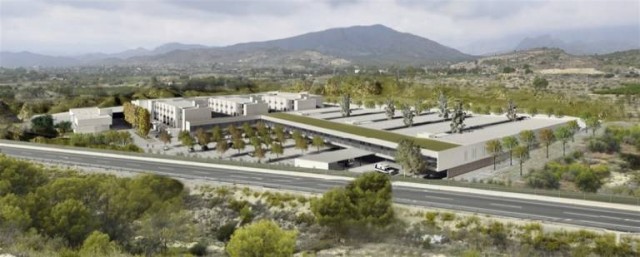Sanidad trata de encajar más camas en la obra de ampliación del hospital de la Marina Baixa