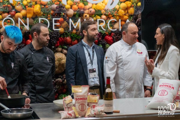 La gastronomía murciana despliega su artillería en Madrid Fusión: la receta del éxito de los '1.001 Sabores'