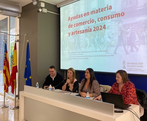 Innovación y la FVMP presentan nuevas ayudas en materia de comercio, consumo y artesanía