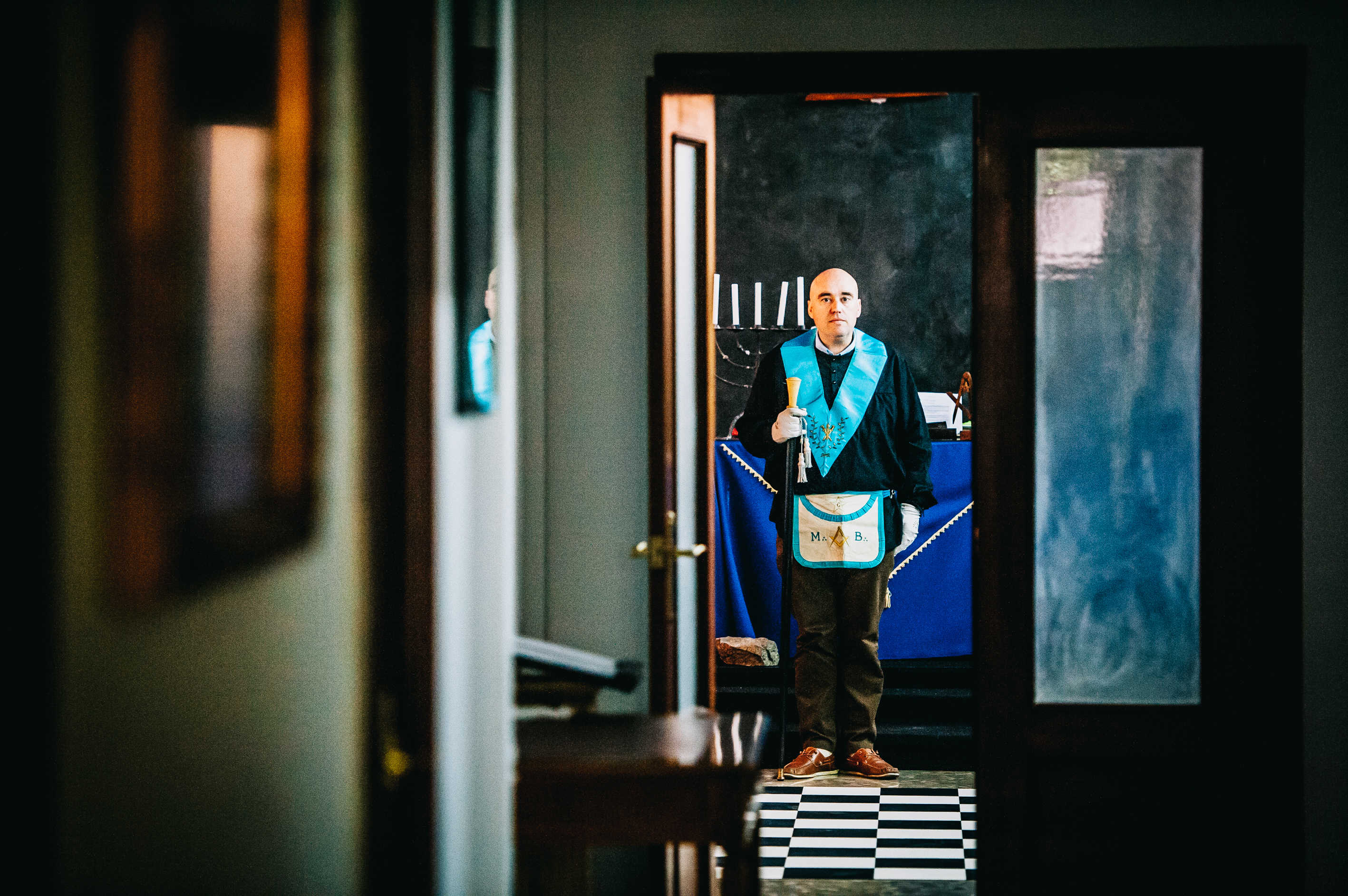 Jesús López, miembro de la logia Blasco Ibáñez de Valencia (KIKE TABENER) - 