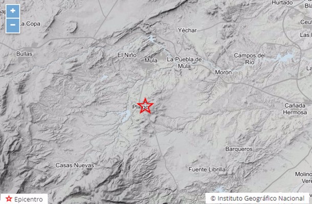 La Región tiembla: Pliego registra un terremoto de magnitud 3,1 tras otro en Totana la noche anterior