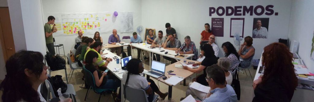 Reunión del Consejo Ciudadano Valenciano de Podemos tras el 26J - 