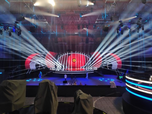 Así es el escenario del Benidorm Fest 2024