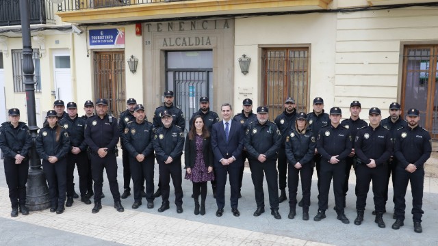 Castelló incorpora 17 nuevos agentes a la Policía Local, la mitad para reforzar la seguridad en el Grau