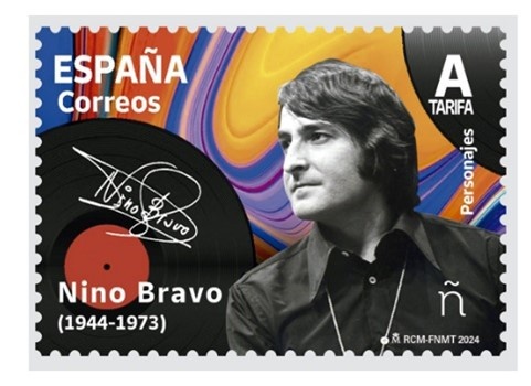Correos emite un sello dedicado al cantante valenciano Nino Bravo