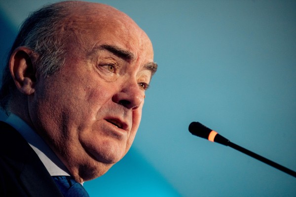 Guindos (BCE) asume la entrada en recesión técnica de la eurozona