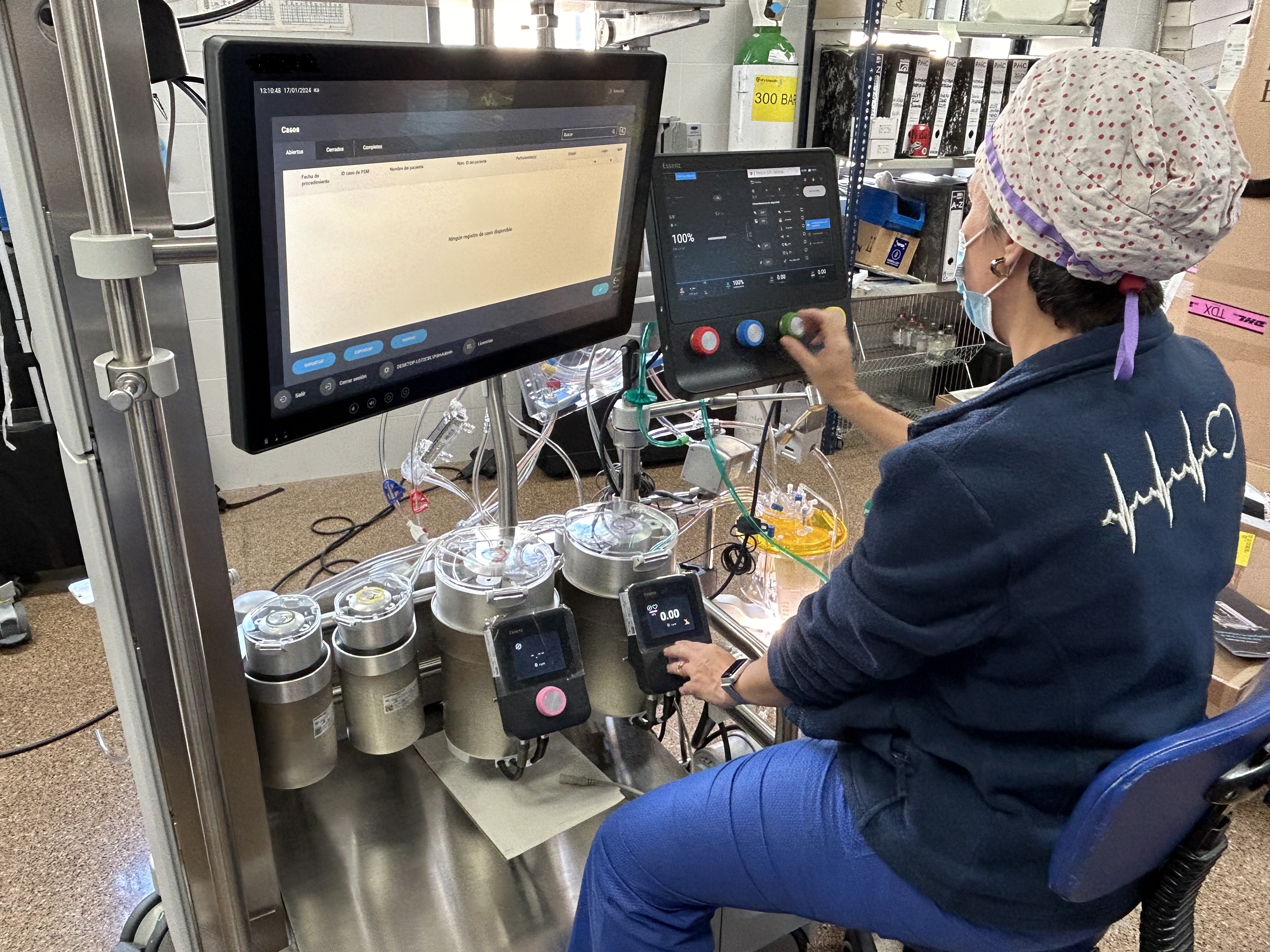 El Hospital de La Ribera adquiere una bomba de circulación extracorpórea de última generación 