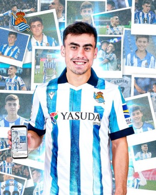 Ander Barrenetxea renueva hasta 2030 con la Real Sociedad