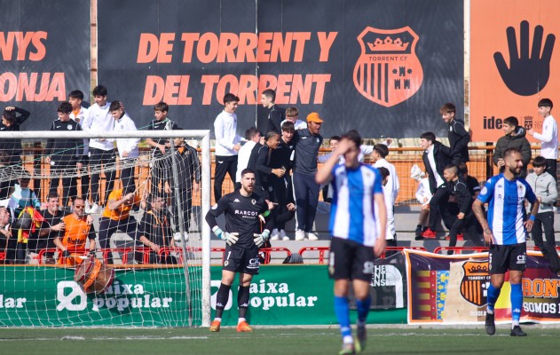 El Hércules entra en barrena