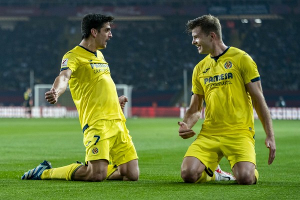 El Villarreal revive en Montjuïc con una histórica manita al Barça
