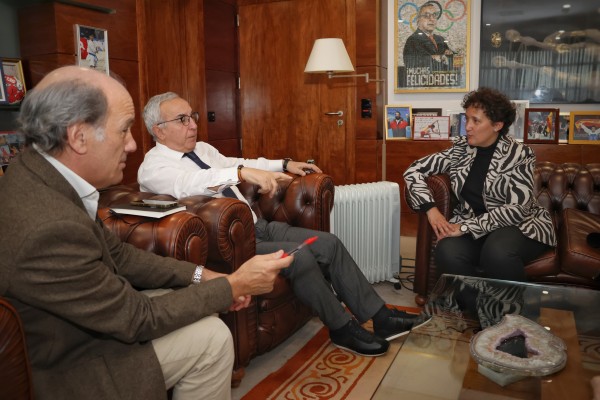 Onda y el COE se reúnen para consolidar su alianza en la promoción del deporte y la sostenibilidad