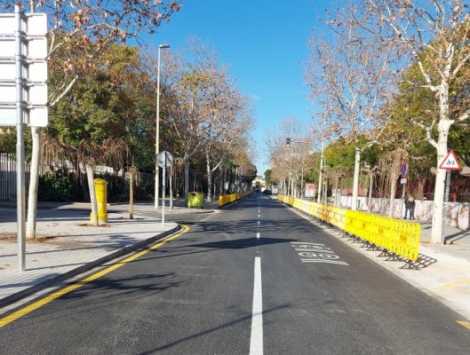 La Diputación reurbaniza la travesía CV-406 en Picanya y da la titularidad al Ayuntamiento