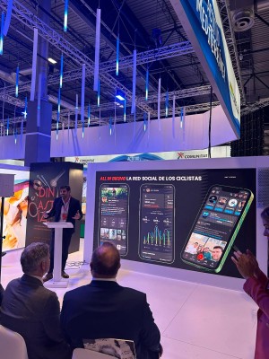 La alicantina All in Biking presenta en FITUR su app enfocada al cicloturismo en 56 países