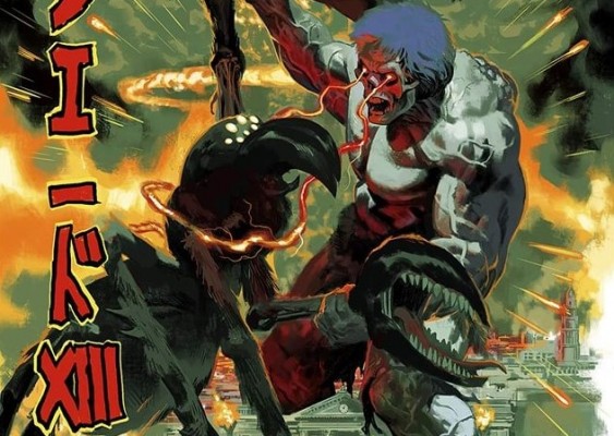 El dibujante aguileño de Marvel Daniel Acuña libera dos monstruos en la Glorieta de Murcia para el Sombra 