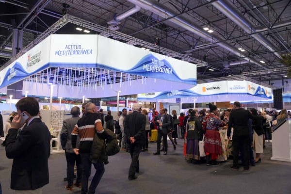 La actitud Mediterránea protagonista del stand de Fitur de la CV 
