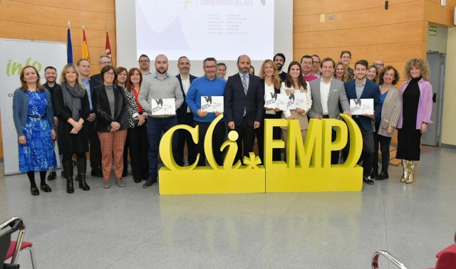 La comunicación se hace hueco entre las tecnológicas en los premios 'Emprendedor del Mes' de la Región