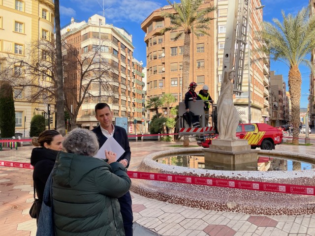 La Diputació de Castelló restaura el 'Monument a la Pau' de Juan Bautista Adsuara